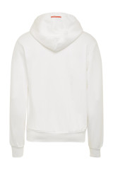 Sweatjacke mit Kapuze weiß - L 1