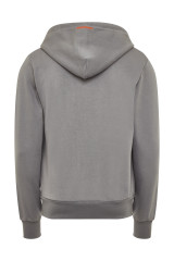 Sweatjacke mit Kapuze grau - L 1