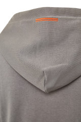 Sweatjacke mit Kapuze grau - L 2