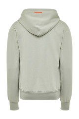 Sweatjacke mit Kapuze salbei - S 1