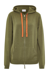 Zipper Hoodie aus Cashmere - L 0