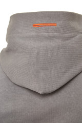 Sweat Bademantel grau - XS-S 2